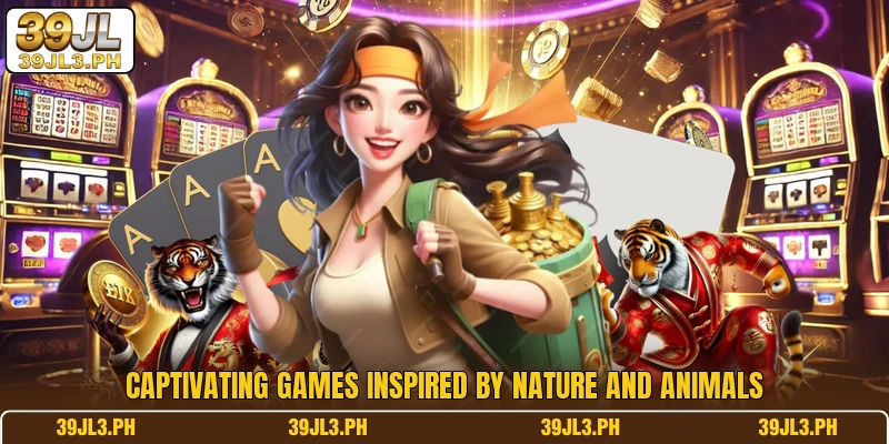 Captivating games inspired by nature and animals