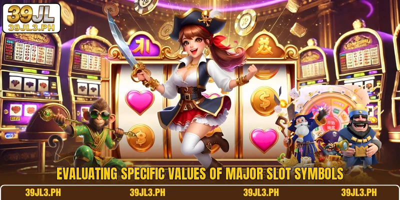 Evaluating specific values of major slot symbols