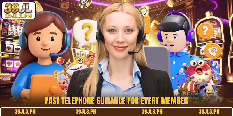 Fast telephone guidance for every member