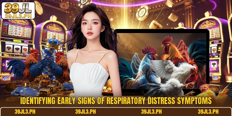 Identifying early signs of respiratory distress symptoms