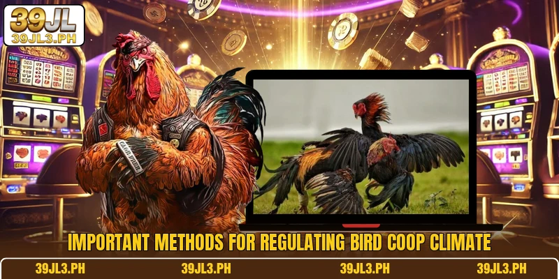 Important methods for regulating bird coop climate