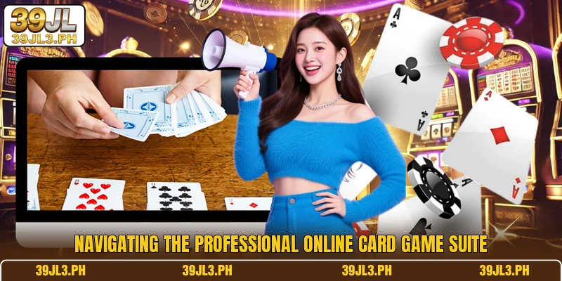 Navigating the professional online Card game suite