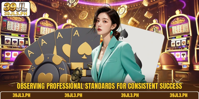 Observing professional standards for consistent success