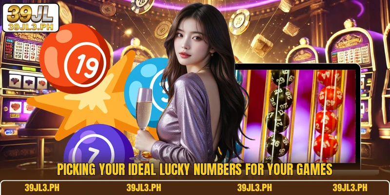 Picking your ideal lucky numbers for your games