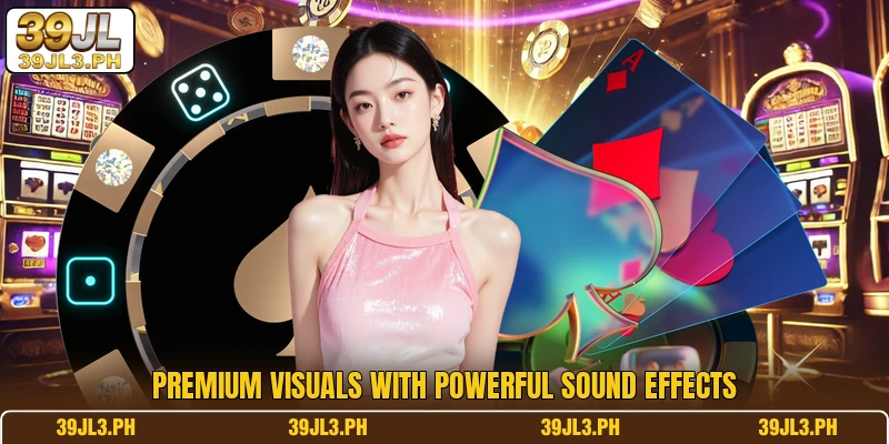 Premium visuals with powerful sound effects