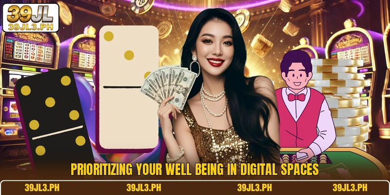 Prioritizing your well being in digital spaces