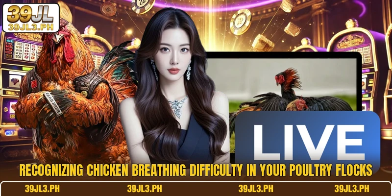 Recognizing chicken breathing difficulty in your poultry flocks