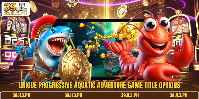 Unique progressive aquatic adventure game title options