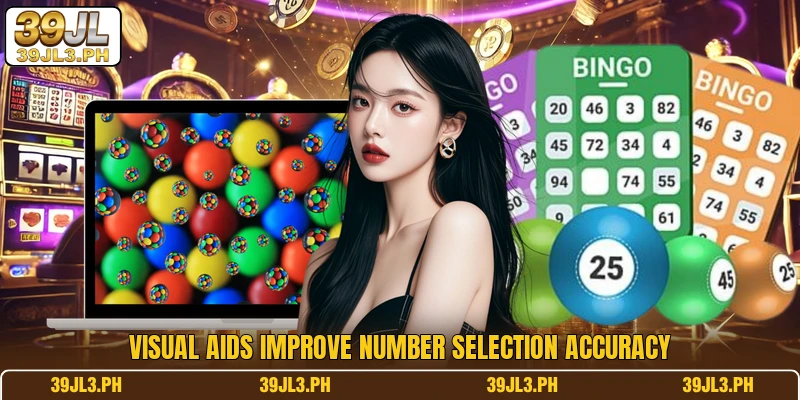 Visual aids improve number selection accuracy